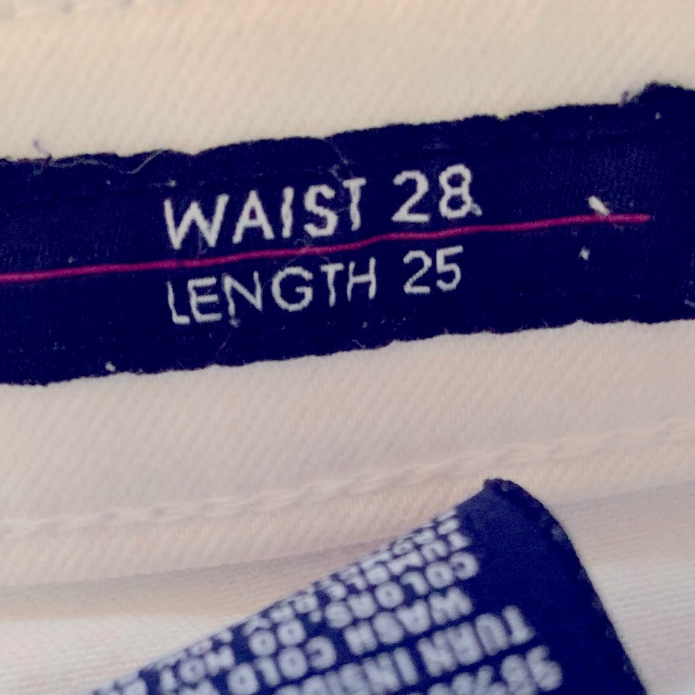 Vigoss Women's White Distressed Jeans Sz 28/25 - Picture 7 of 8